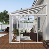 Palram Canopia | SanRemo White Patio Enclosure - HG9066