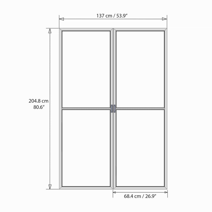 Palram Canopia | SanRemo White Patio Enclosure - HG9066