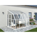 Palram Canopia | Sun Room Eight Sunroom Enclosure Lean To Greenhouse Kit - HG7608