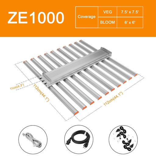 ParfactWorks 1000W LED Grow Light - ZE1000