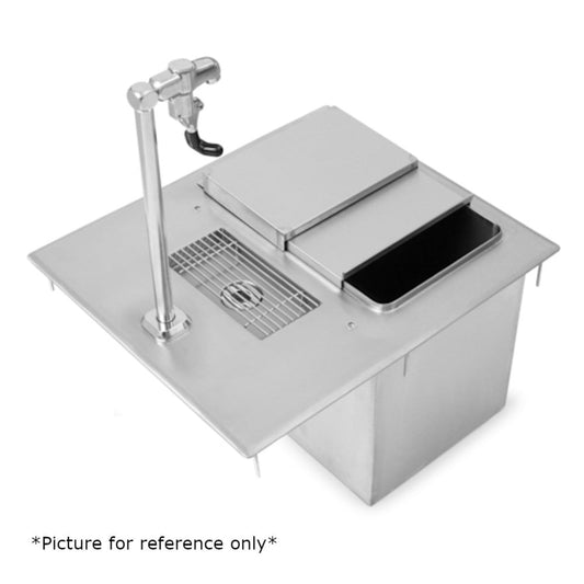 John Boos PB-DIIBWS1821-P Drop-In Ice & Water Unit - JBPBDIIBWS1821P