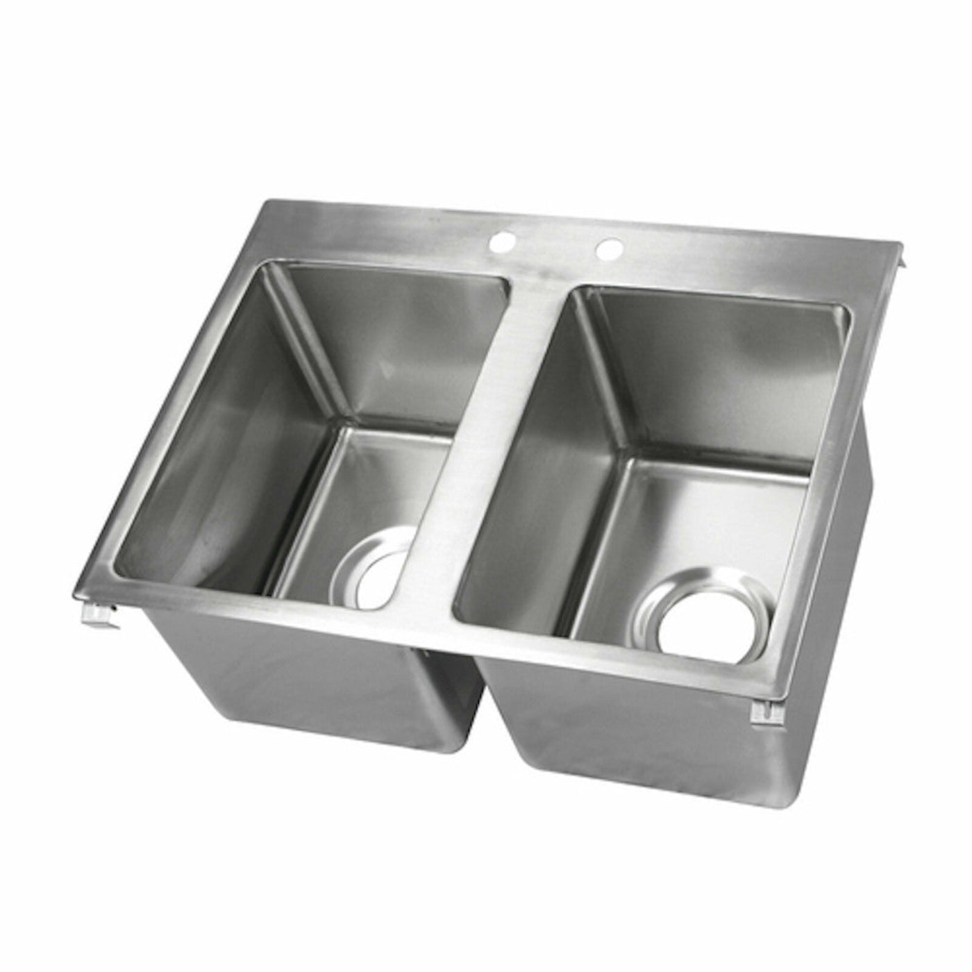 John Boos PB-DISINK141610-2 Two-Compartment Pro-Bowl Drop-In Sink - JBPBDISINK1416102