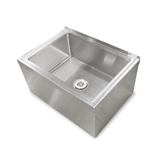 John Boos PBMS2424-12 Floor Mounted Mop Sink - JBPBMS242412
