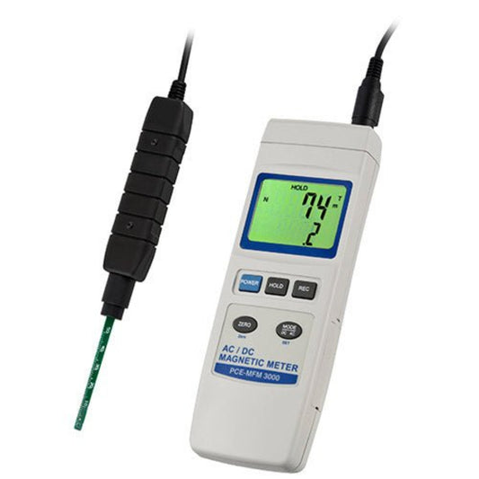PCE 0 - 30,000G Portable AC DC EMF Detector & Magnetometer Gauss Magnetic Field Meter