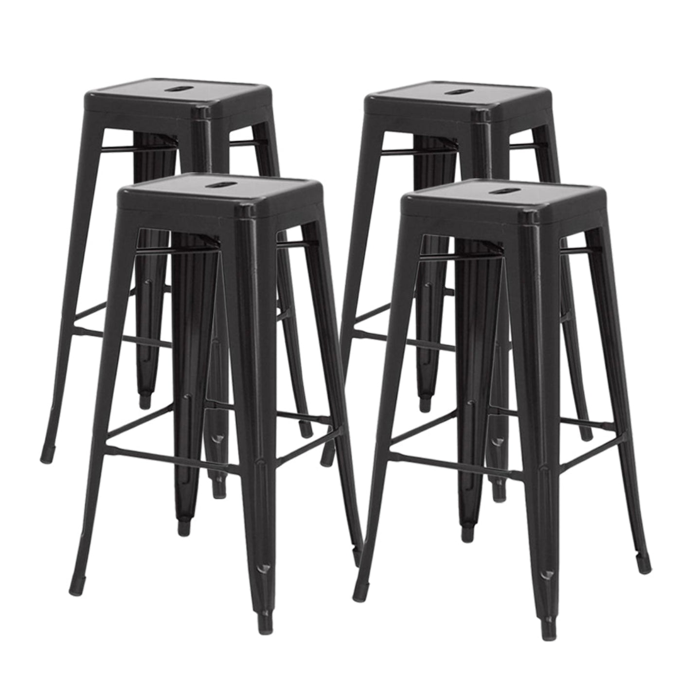 New Pacific Direct Metropolis Metal Backless Counter Stool, (Set of 4)  - 938626-B