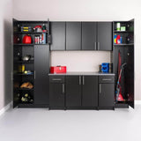 Prepac Elite 112" 9 Piece Storage Cabinet Set A - Available in 2 Colors - BRSX-1010-9M