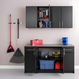 Prepac Elite 64" 5 Piece Storage Cabinet Set B - Available in 2 Colors - BRSX-1011-5M