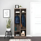Prepac Narrow 2 Piece Entryway Organizer Set - Available in 2 Colors - DRON-0015-2M