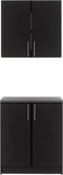 Prepac Elite 2 Piece Storage Set H - Available in 2 Colors - BRSX-1017-2M