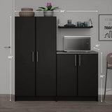 Prepac Elite 2 Piece Storage Set J - Available in 2 Colors - BRSX-1019-2M