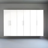 Prepac HangUps 108" Storage Cabinet 3-Piece Set K - Available in 2 Colors - WRSW-0717-3M
