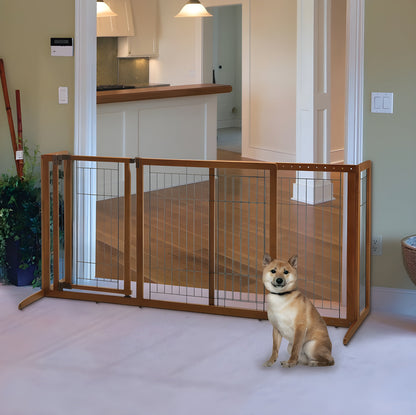 Richell Deluxe Freestanding Pet Gate - RI-94189