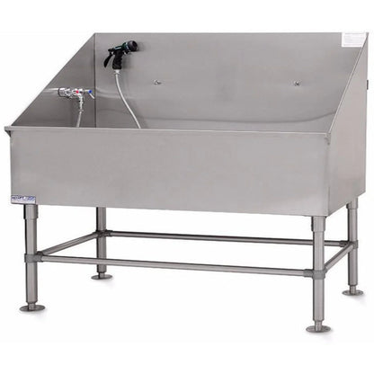 PETLIFT Stainless Steel Classic Dog Grooming Bath Tub 60 - PL-BT-LE58