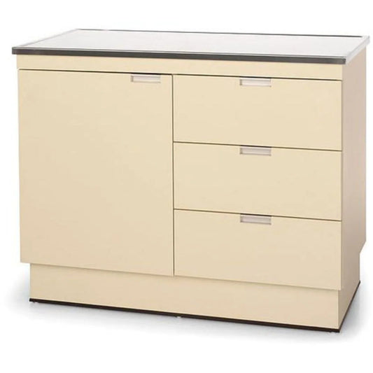 PETLIFT Omni Veterinary Exam Table & Storage Full Flush Table 44 x 22 - PL-TEC-300-44SS