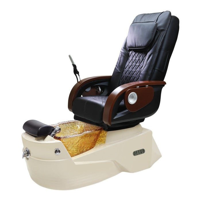 J&A PETRA GX PEDICURE SPA CHAIR - DSP-J&A-SPA-PETRA-GX-BLK-GY-CRY