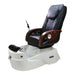 J&A PETRA GX PEDICURE SPA CHAIR - DSP-J&A-SPA-PETRA-GX-BLK-GY-CRY