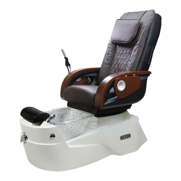 J&A PETRA GX PEDICURE SPA CHAIR - DSP-J&A-SPA-PETRA-GX-BLK-GY-CRY