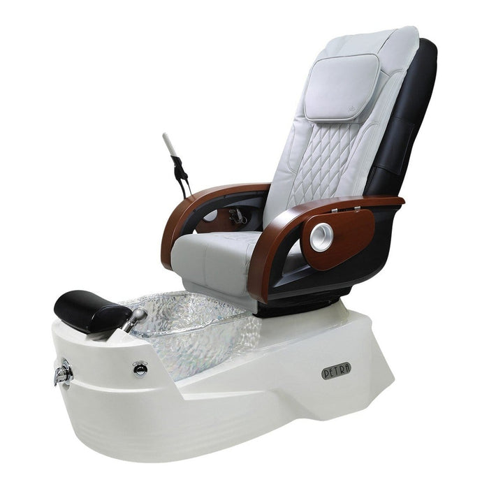 J&A PETRA GX PEDICURE SPA CHAIR - DSP-J&A-SPA-PETRA-GX-BLK-GY-CRY