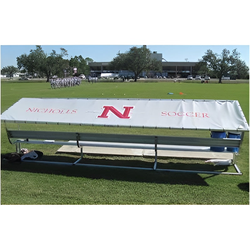 PEVO 21' Covered Bench with Backrest TBC-21