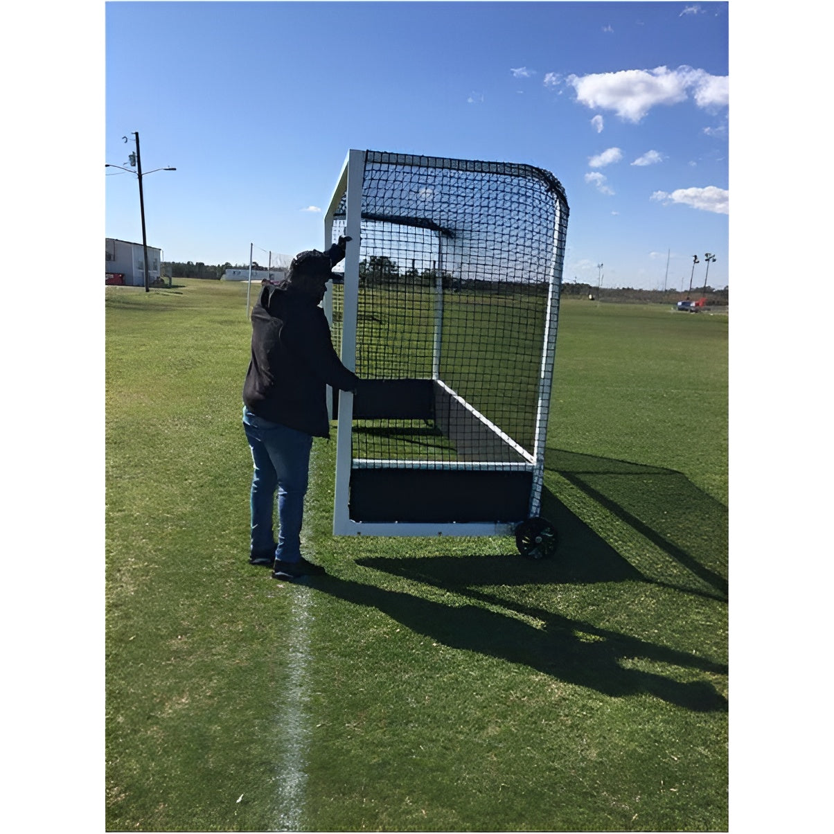 PEVO Championship Field Hockey Goal w/ Wheels FHG-7x12-3