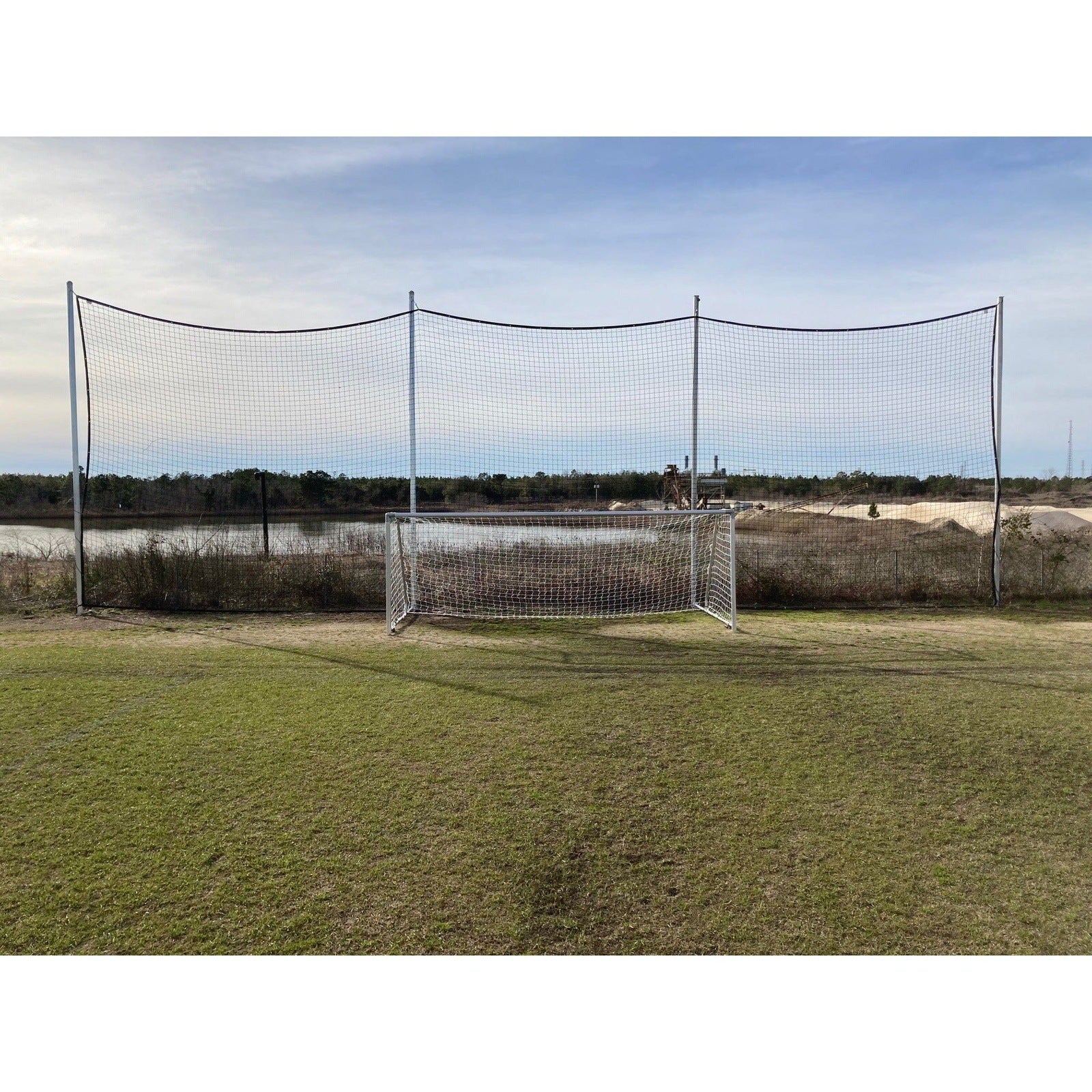 PEVO Multi-Sport Backstop Netting System BSS-20x60