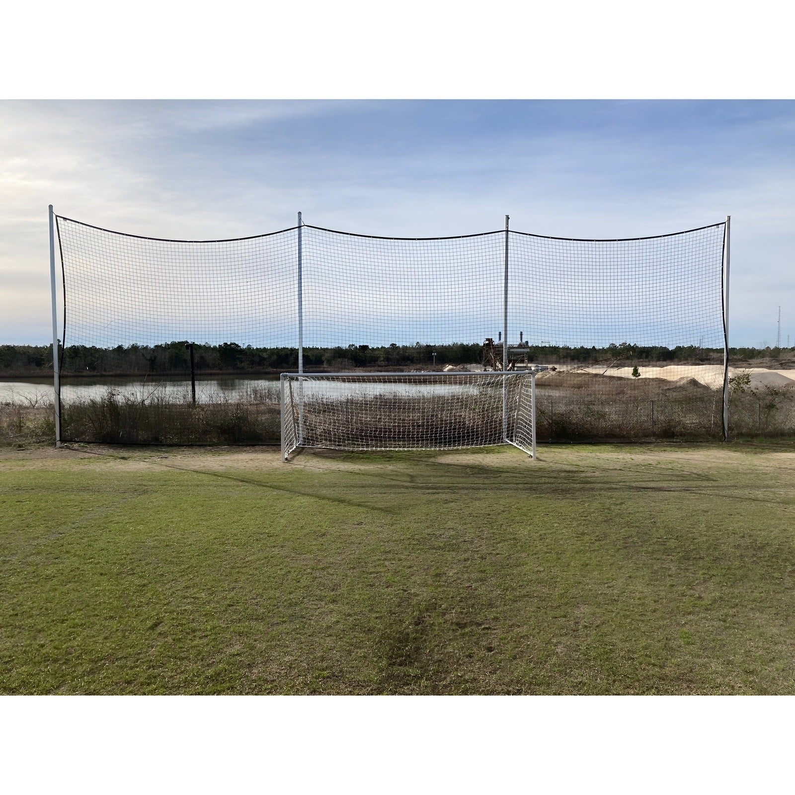 PEVO Multi-Sport Backstop Netting System BSS-20x60