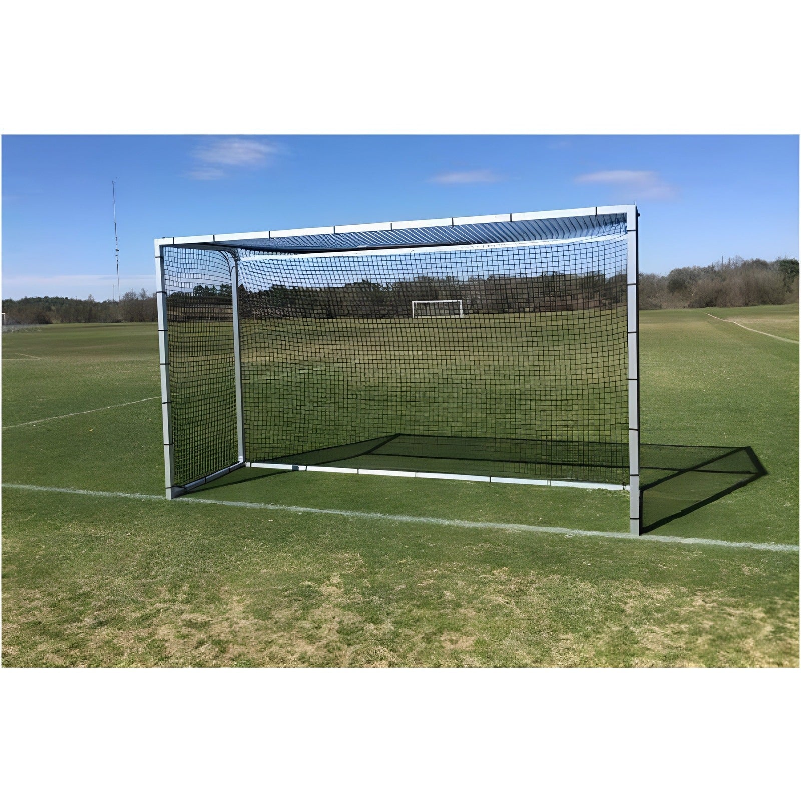 PEVO Practice Field Hockey Goal w/ Wheels FHG-7X12-1