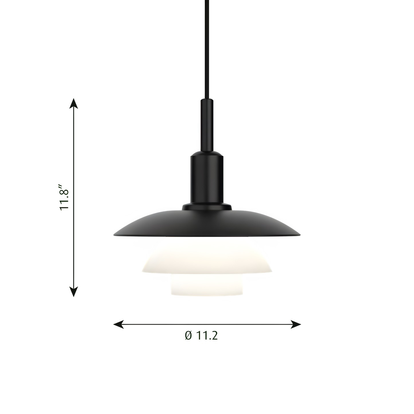 Louis Poulsen PH 3/3 Pendant - 5741940411