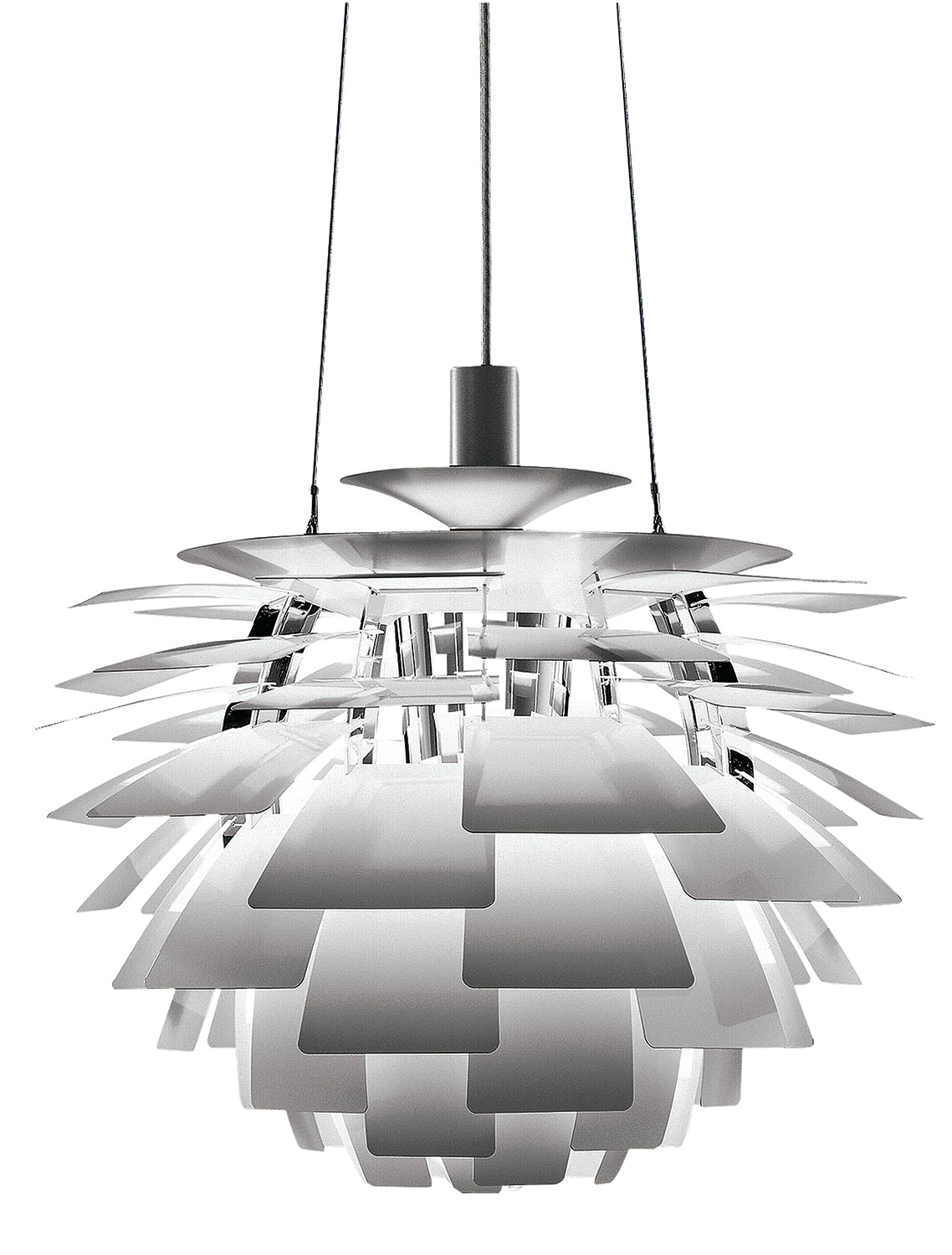 PH Artichoke Pendant - Brushed Stainless Steel