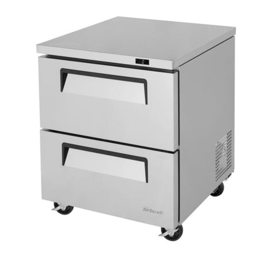 Turbo Air Super Deluxe Undercounter & Worktop Refrigeration - TUF-28SD-D2-N