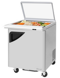Turbo Air Super Deluxe Refrigerated Prep Tables - TST-28SD-12-N-GL