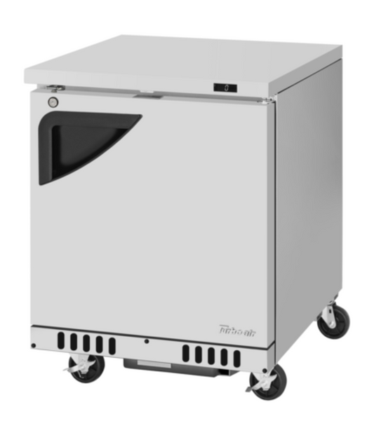 Turbo Air Super Deluxe Undercounter & Worktop Refrigeration - TUF-28SD-FB-N
