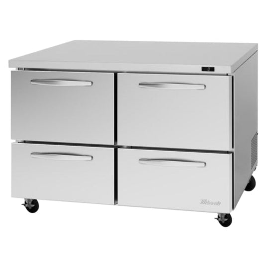 Turbo Air PRO Undercounter & Worktop Refrigeration - PUF-48-D4-N