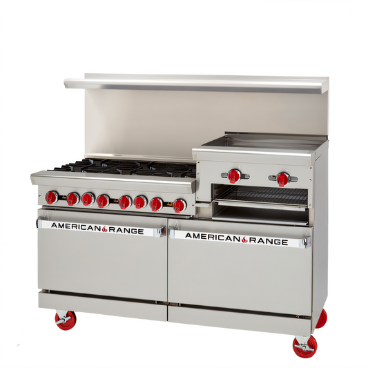 American Range  Gas Ranges - AR-6B-24RG-CL-126R