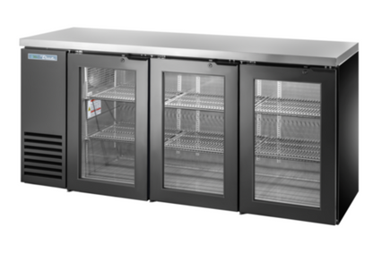 True Mfg. - General Foodservice  Back Bar Coolers - TBB24-72-3G-Z1-BST-S-1