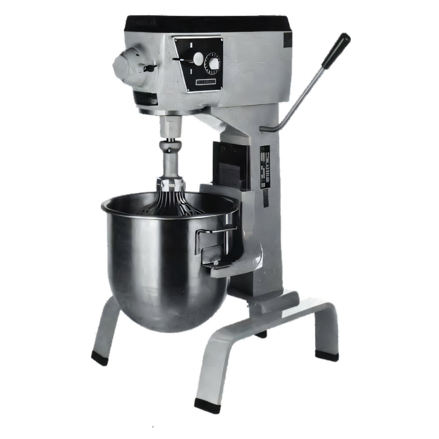Blakeslee 20-Quart Floor Model Planetary Mixer with 3-Speed Gear Drive, Timer, and #12 Hub - F-20-CA