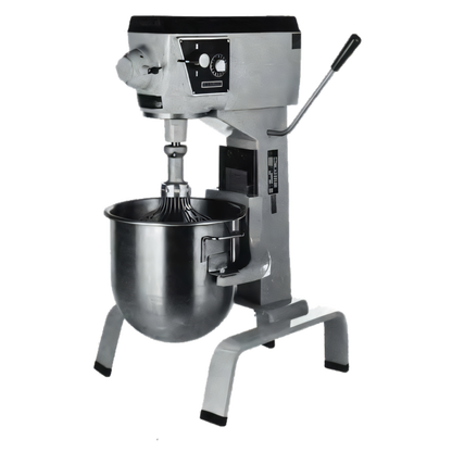 Blakeslee 20-Quart Floor Model Planetary Mixer with 3-Speed Gear Drive, Timer, and #12 Hub - F-20-CA