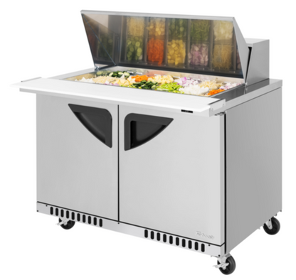 Turbo Air Super Deluxe Refrigerated Prep Tables - TST-48SD-18-FB-N