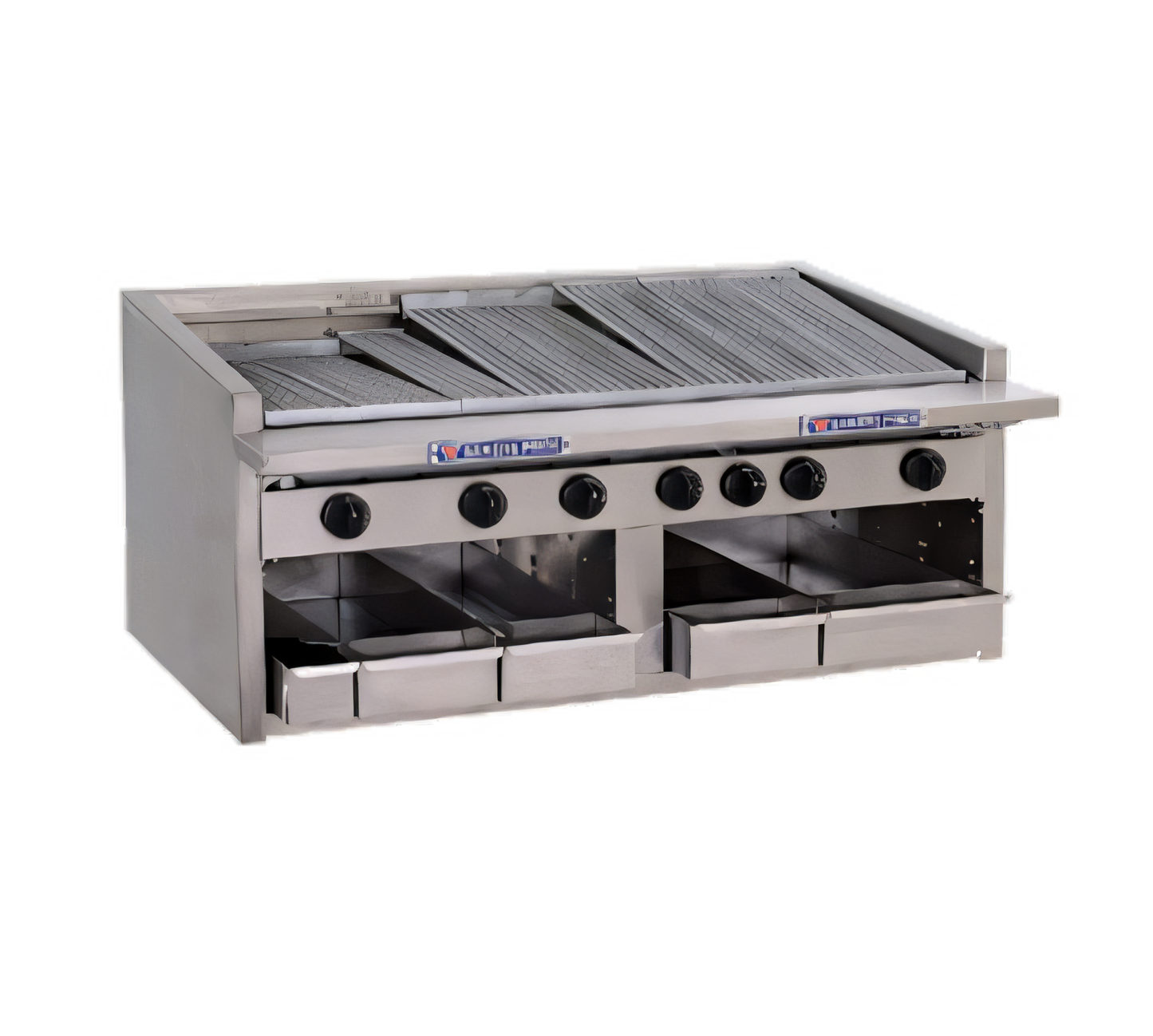 Bakers Pride (Middleby) Dante Series Gas Charbroilers - C-36RS-R