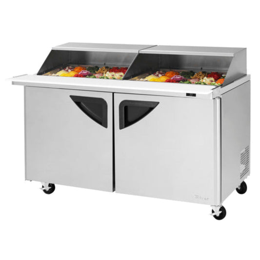 Turbo Air Super Deluxe Refrigerated Prep Tables - TST-60SD-24-N-SL