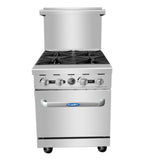 Atosa USA, Inc. AGR-4B-NG CookRite Gas Ranges