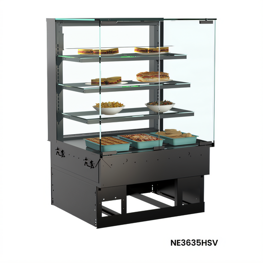 Structural Concepts NE4835HSV Reveal Hot Food Displays - NE4835HSV