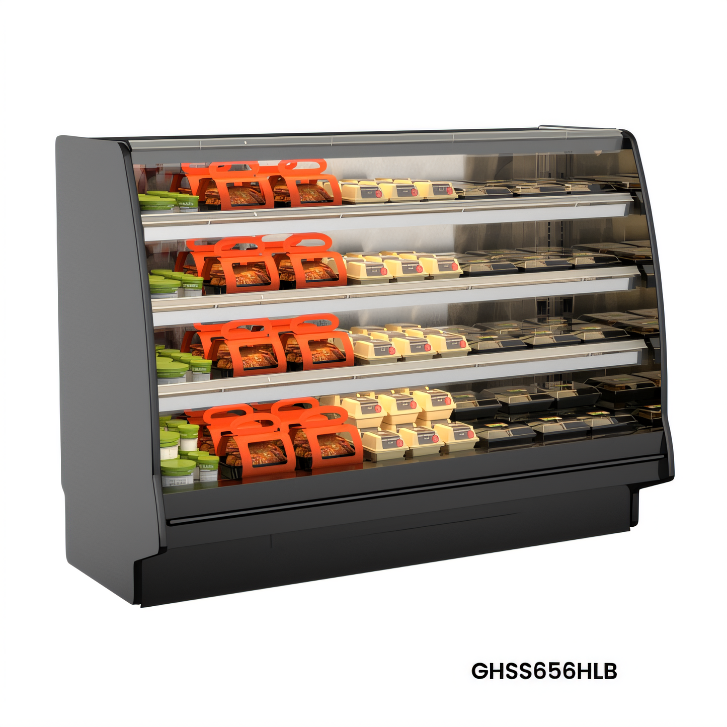 Structural Concepts GHSS656HLB Fusion Hot Food Displays - GHSS656HLB