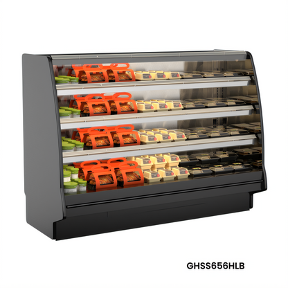 Structural Concepts GHSS656HLB Fusion Hot Food Displays - GHSS656HLB