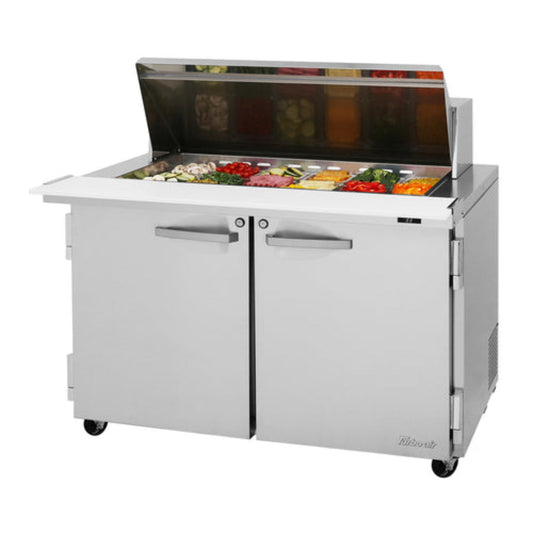 Turbo Air PRO Refrigerated Prep Tables - PST-48-18-N