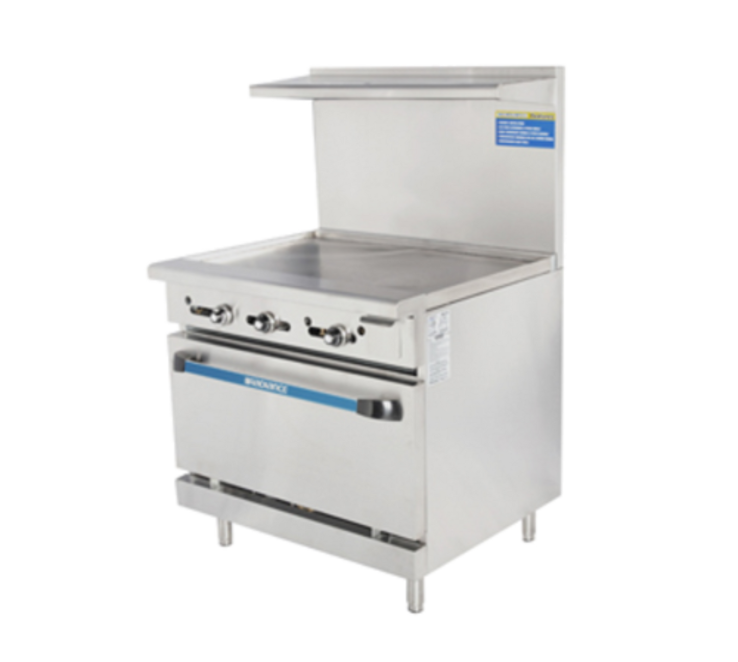 Turbo Air Radiance Gas Ranges - TAR-36G-LP