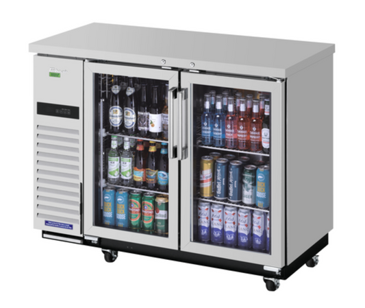 Turbo Air Super Deluxe Back Bar Coolers - TBB-24-48SGSD-N