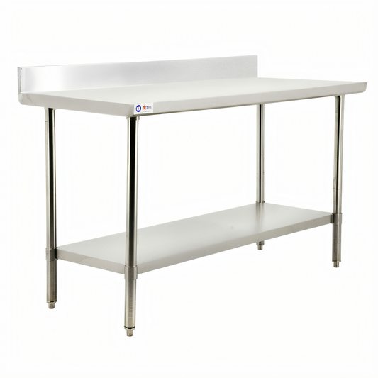 Omcan USA Stainless Steel Prep Tables - 44346