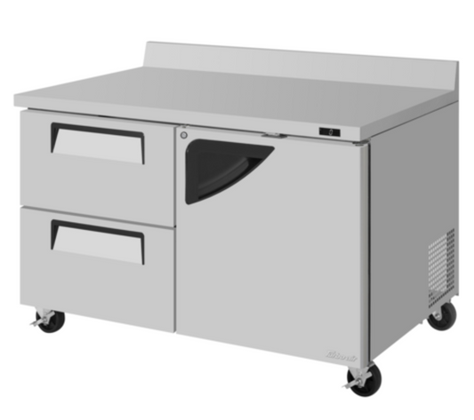Turbo Air Super Deluxe Undercounter & Worktop Refrigeration - TWF-48SD-D2R-N