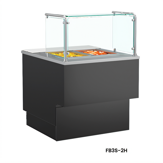 Structural Concepts FB3S-2H Grocerant Hot Food Displays - FB3S-2H